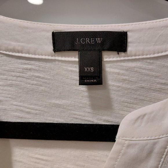 J Crew White Embroidered Tunic Dress NWOT - Picture 6 of 7